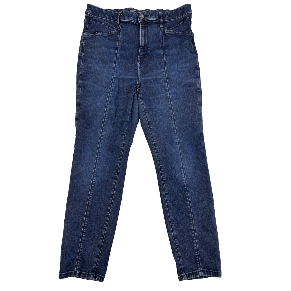Simply Vera Wang Women's 14 High Rise Skinny Ankle Jeans Everyday Simple Casual